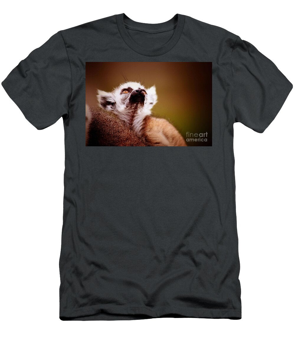 1 Baby Ring Tailed Lemur Glwej Photography T-Shirt