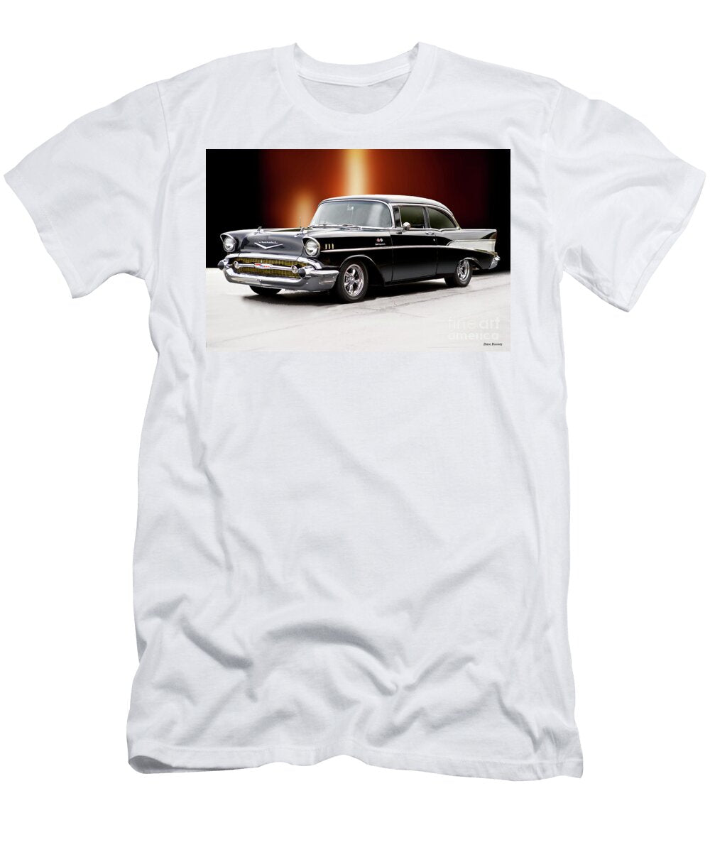 1957 Chevrolet Bel Air Fuel Injected Hardtop Dave Koontz T-Shirt