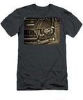1967 Ford Mustang Gt Cobra Classic Head Light Sepia Paul Ward T-Shirt
