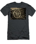 1967 Ford Mustang Gt Cobra Classic Steering Wheel Sepia Paul Ward T-Shirt