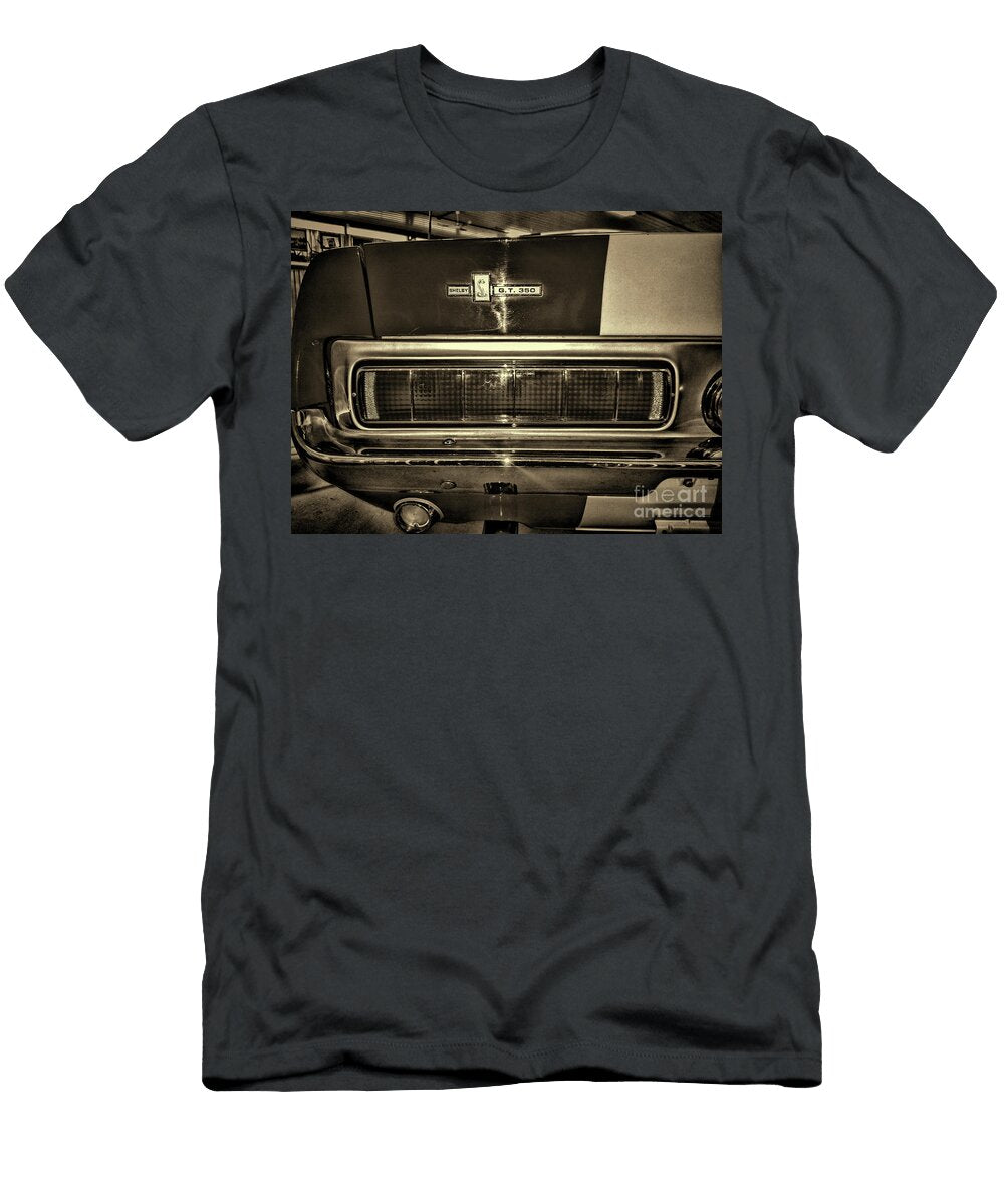 1967 Ford Mustang Gt Cobra Classic Tail Light Sepia Paul Ward T-Shirt