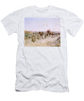 A Caravan Near Biskra Pjb Lazerges T-Shirt
