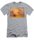 Caravan Caught in the Sinum Wind Near Gizah Johann Jakob Frey T-Shirt