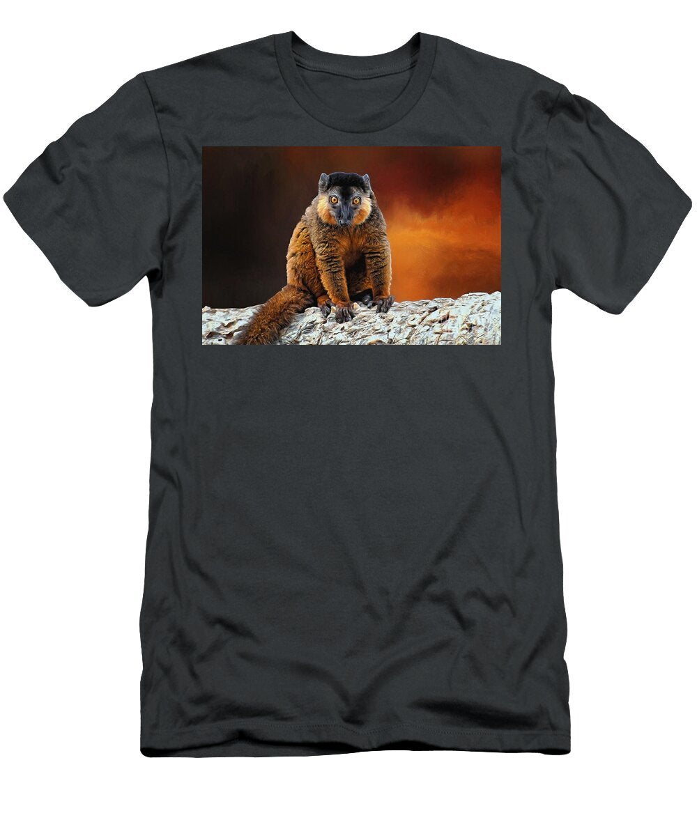 Collared Lemur Suzanne Handel T-Shirt