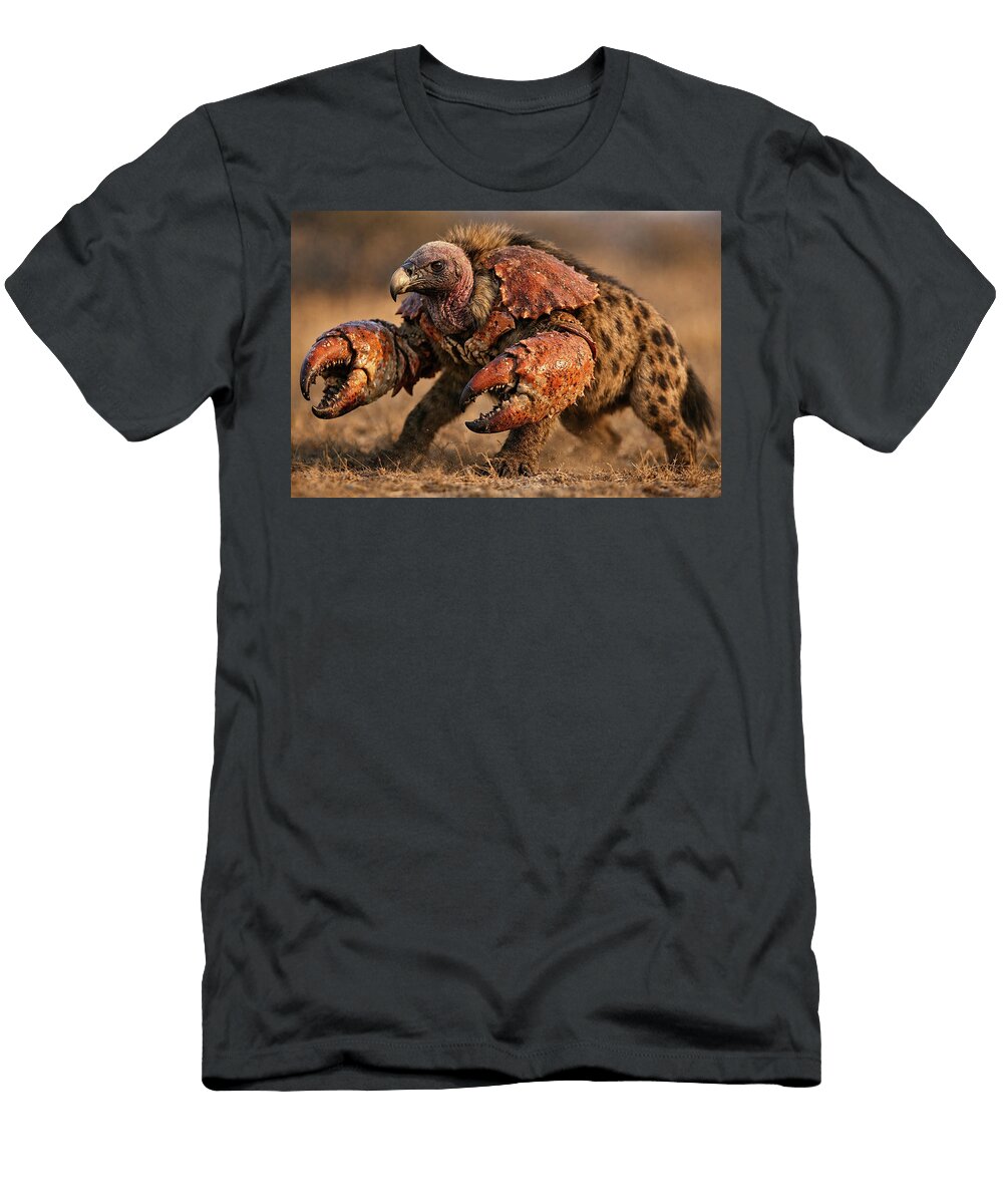 Crabulture Crab Vulture Hyena Hybrid All Things T-Shirt