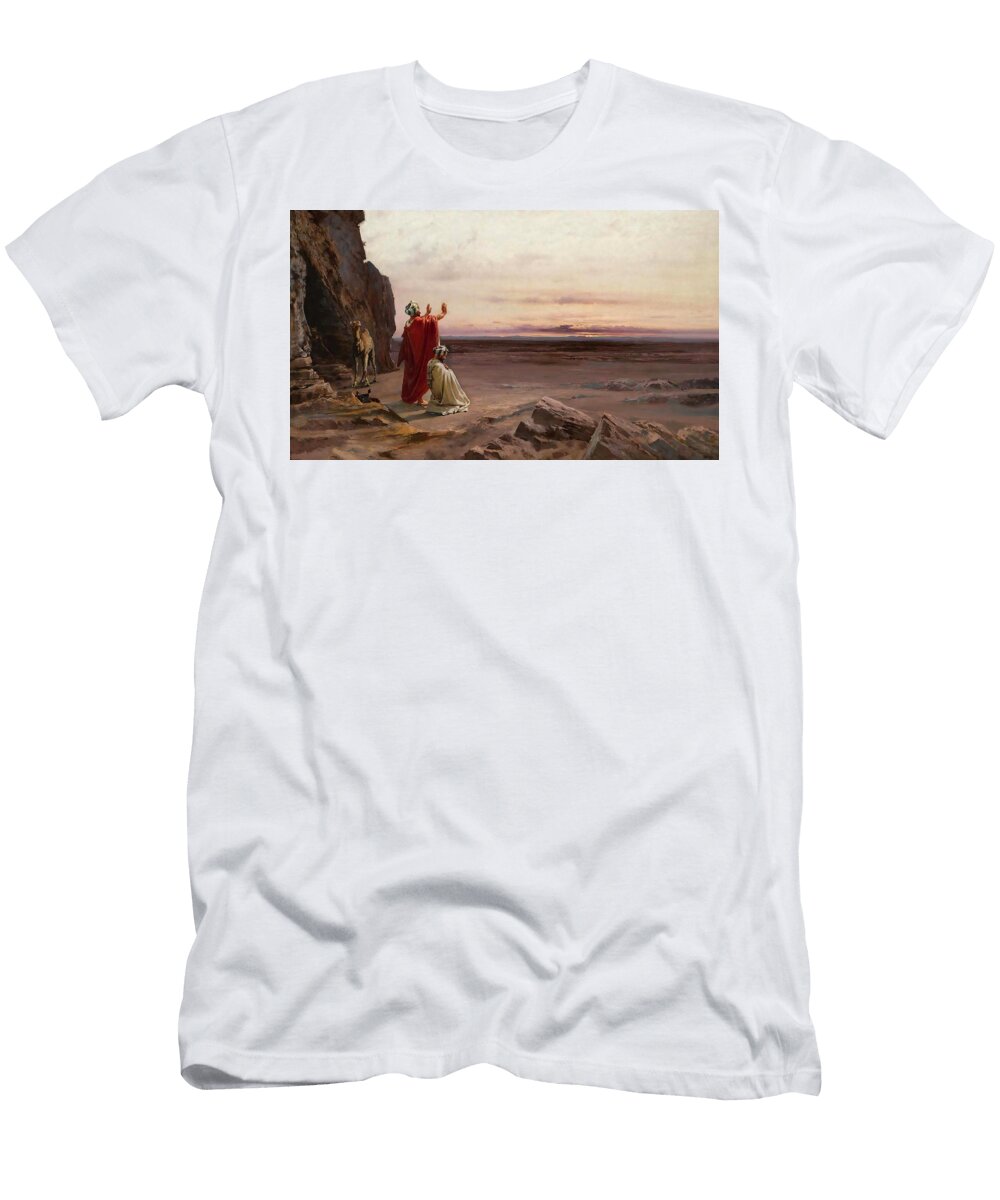 Evening Prayer Conrad Peter Schreiber T-Shirt