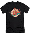 Flying Carpet Drawing with Musician in Traditional Designed By Vexels T-Shirt