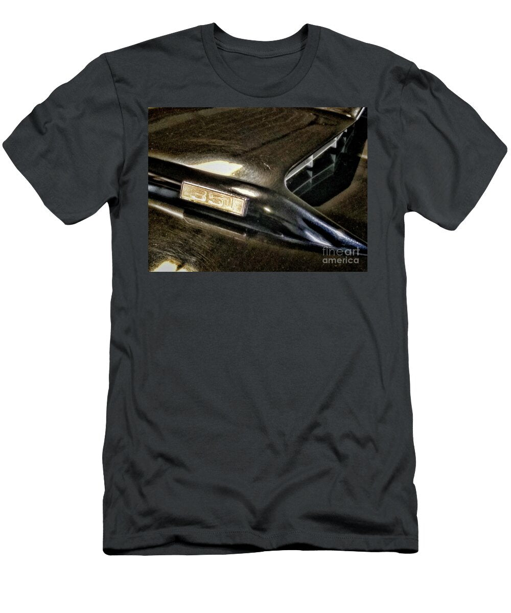 Ford Mustang 351 Hood Scoop Sepia Paul Ward T-Shirt