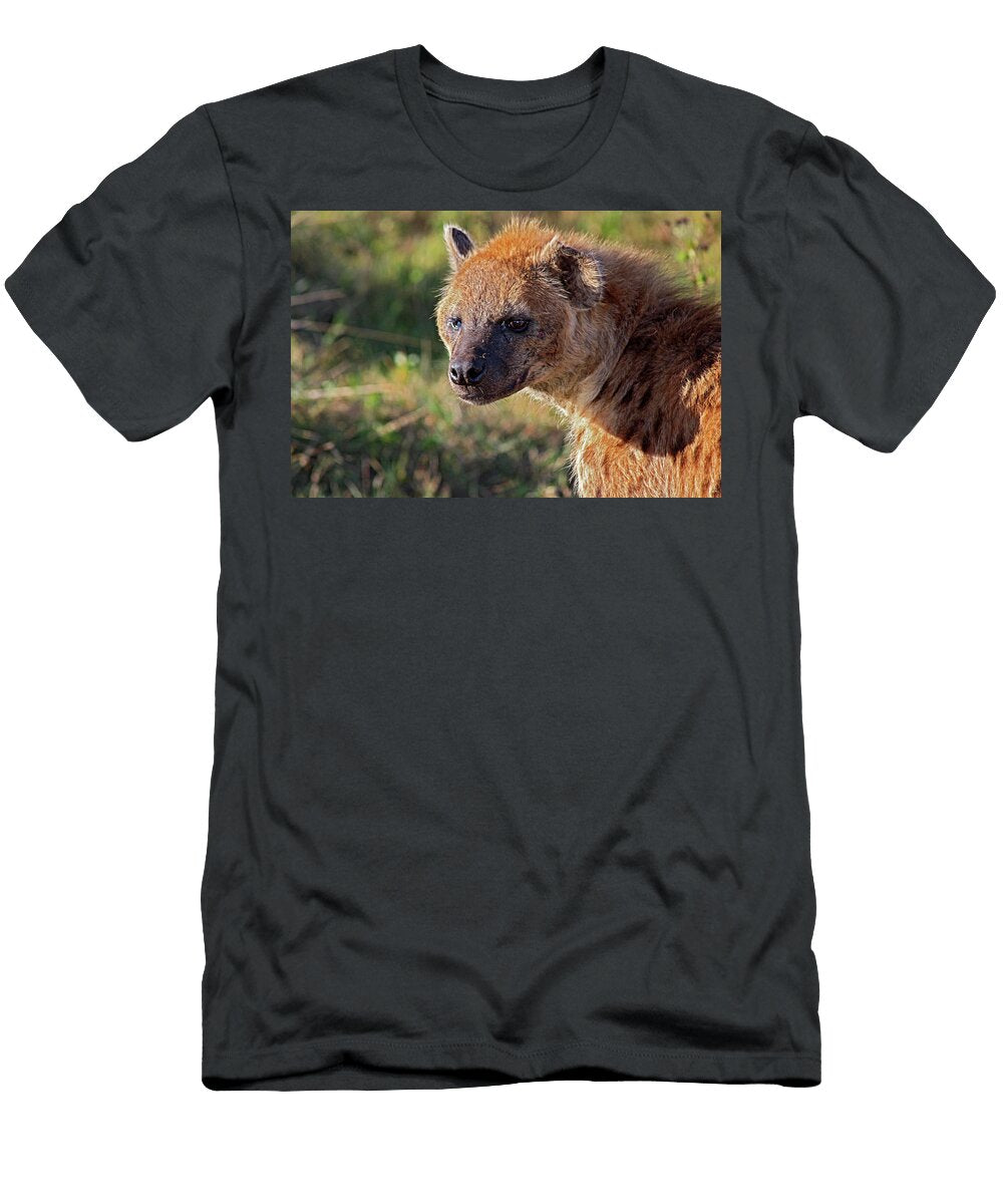 Hyena of the Grasslands Christopher Dorsey T-Shirt