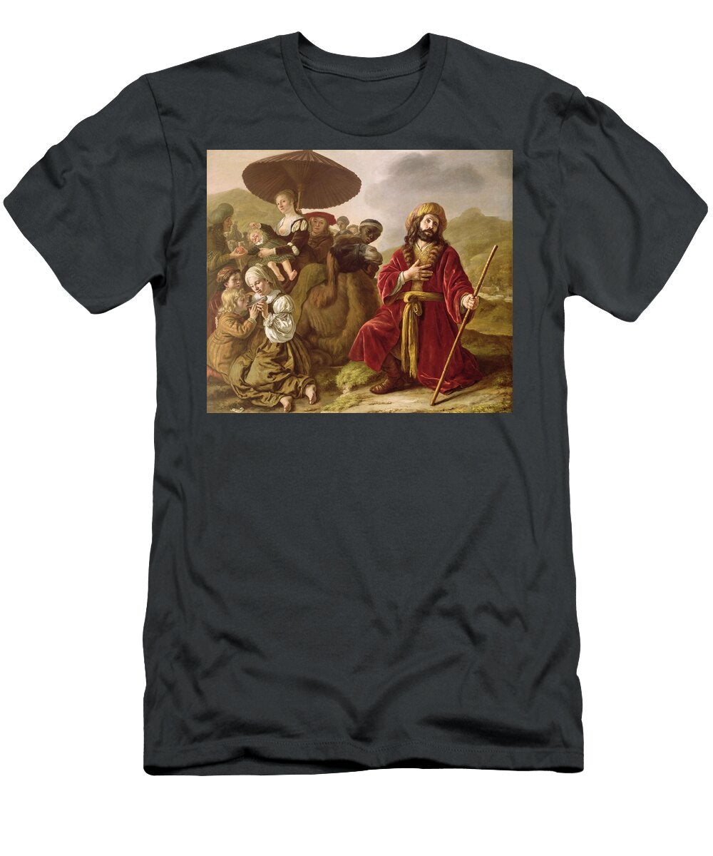 Jacob Seeking Forgiveness of Esau Jan Victoors T-Shirt