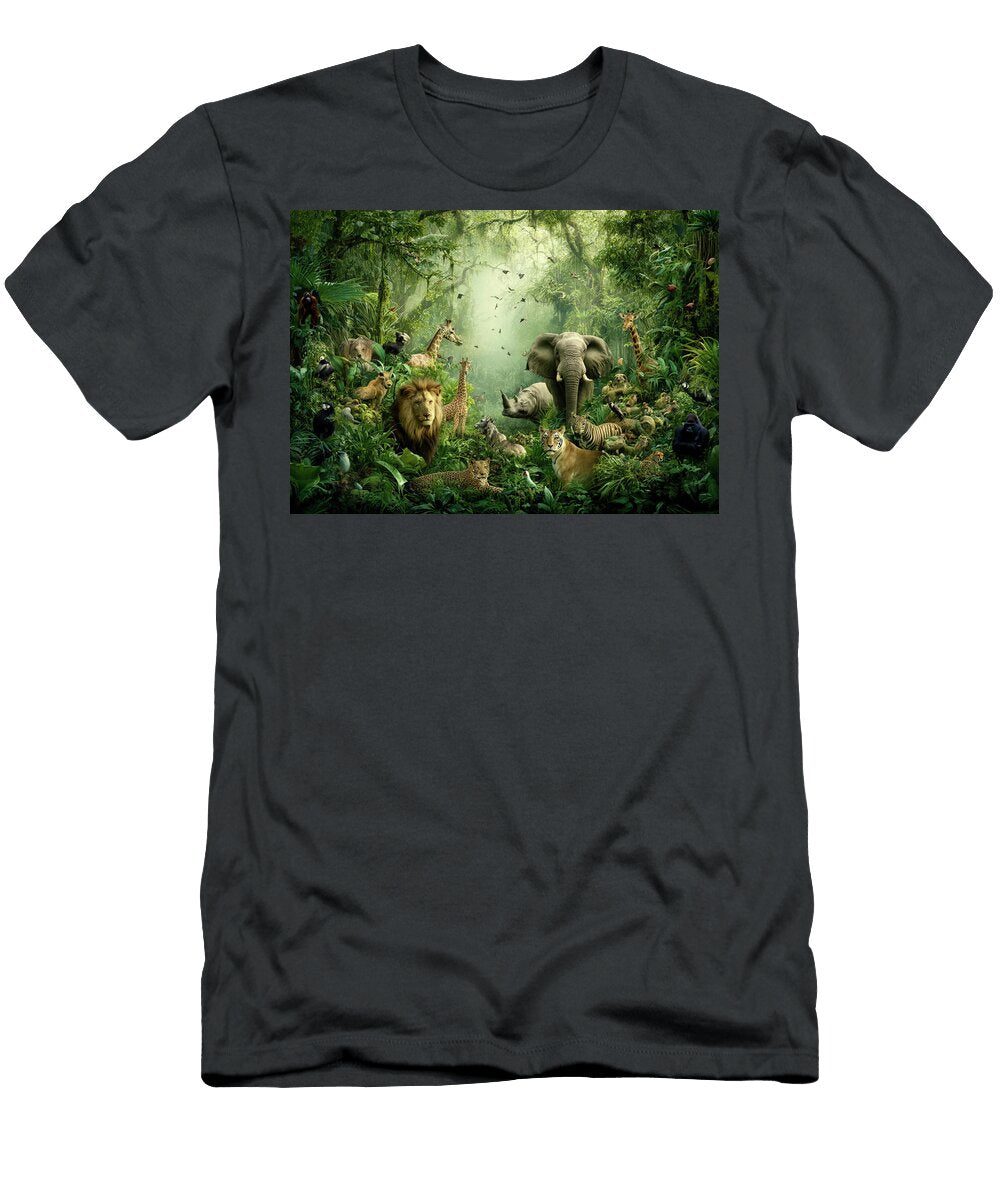 Jungle Animals Garry Gay T-Shirt