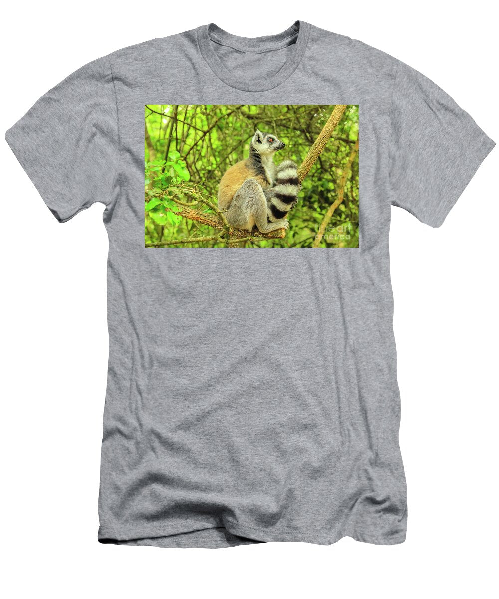Madagascar Lemur in the Forest Benny Marty T-Shirt