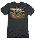 Mean Green 1969 Ford Mustang Mach 1 Profile Sepia Paul Ward T-Shirt