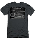 Mean Green Ford Mustang Mach 1 Black and White Paul Ward T-Shirt