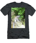 Ring Tailed Lemur on a Stone Wall Bentley Davis T-Shirt