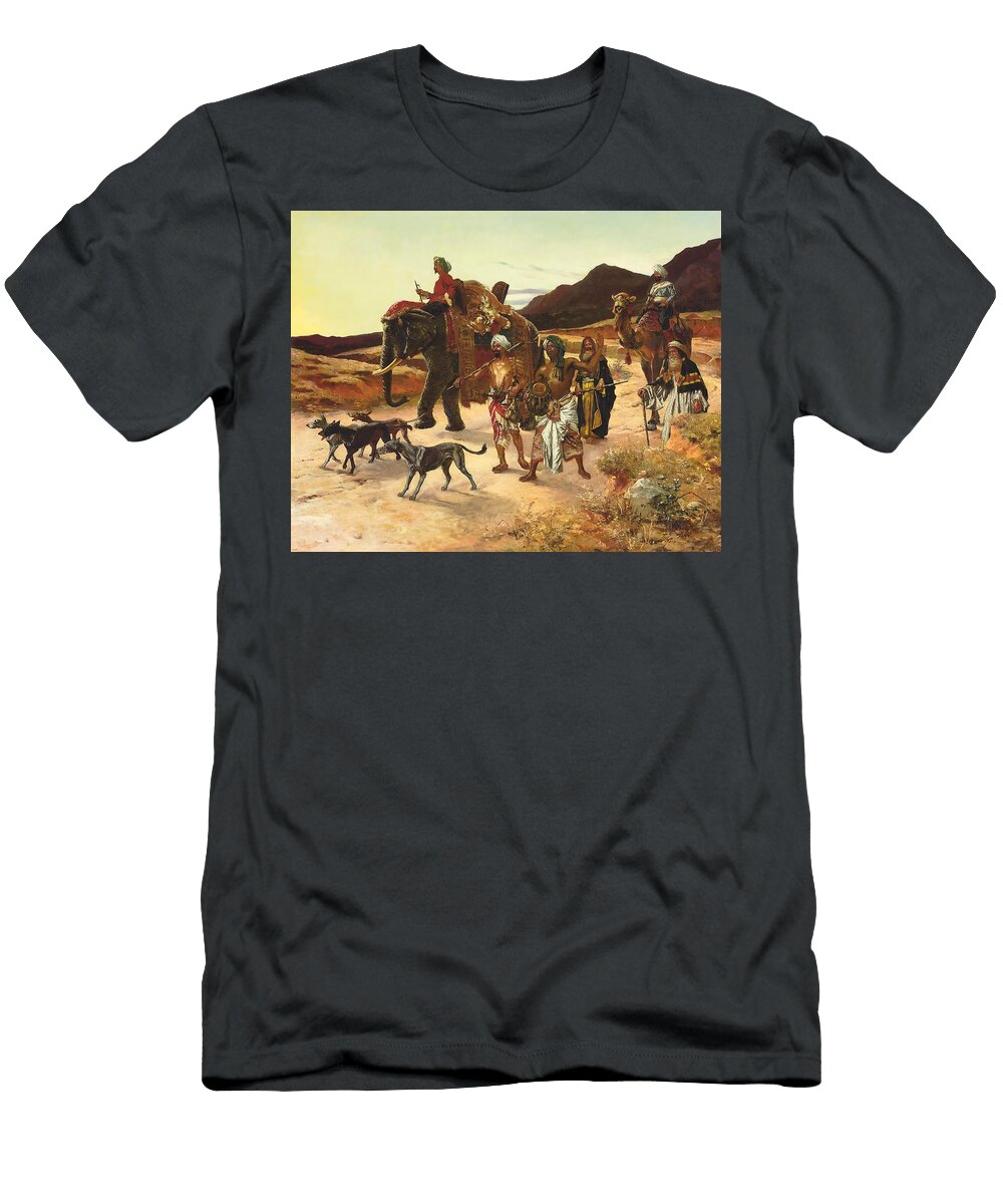 The Tiger Hunt Rudolf Ernst T-Shirt