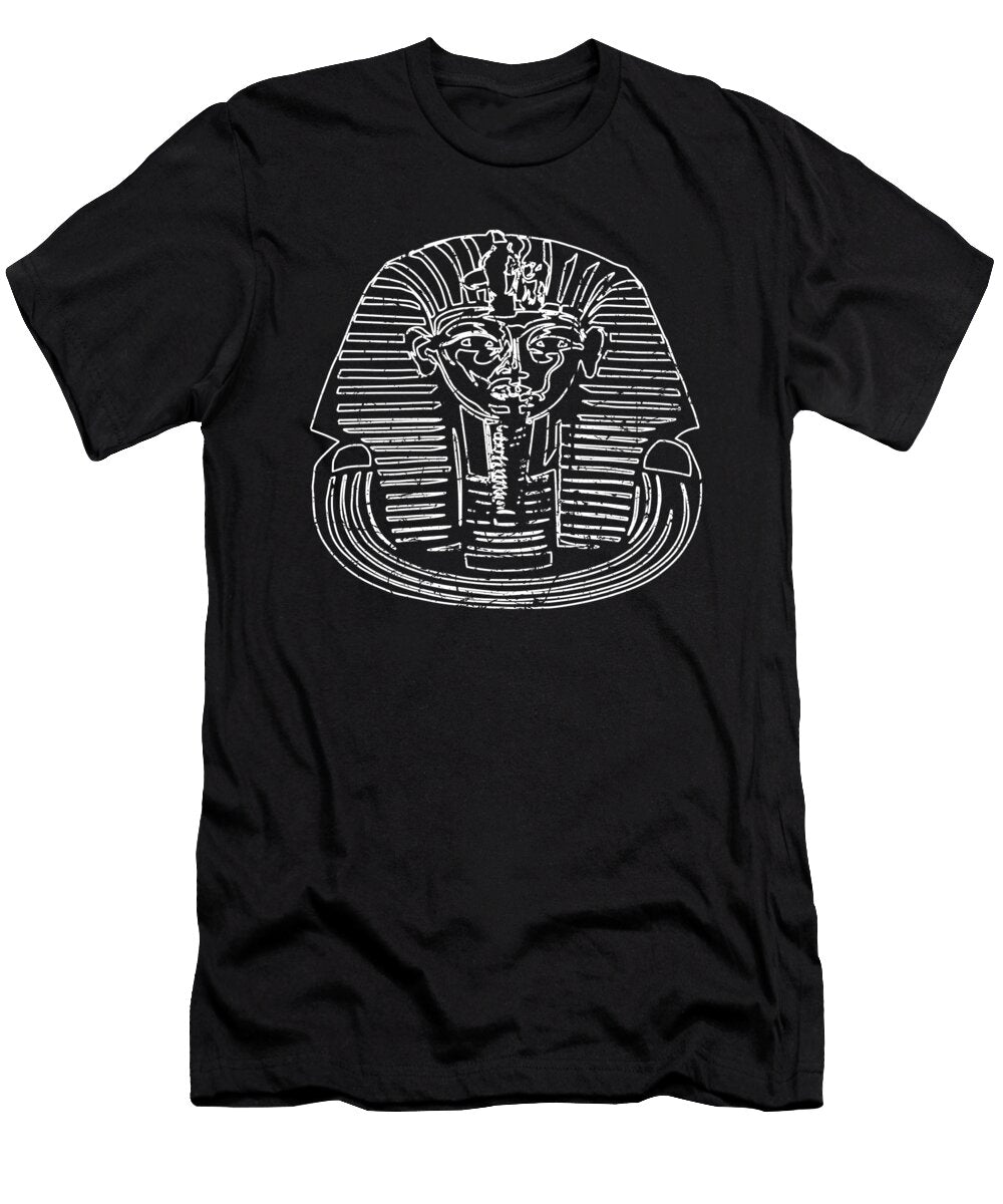 Tutanchamun Death Mask Sphinx Egypt Moon T-Shirt