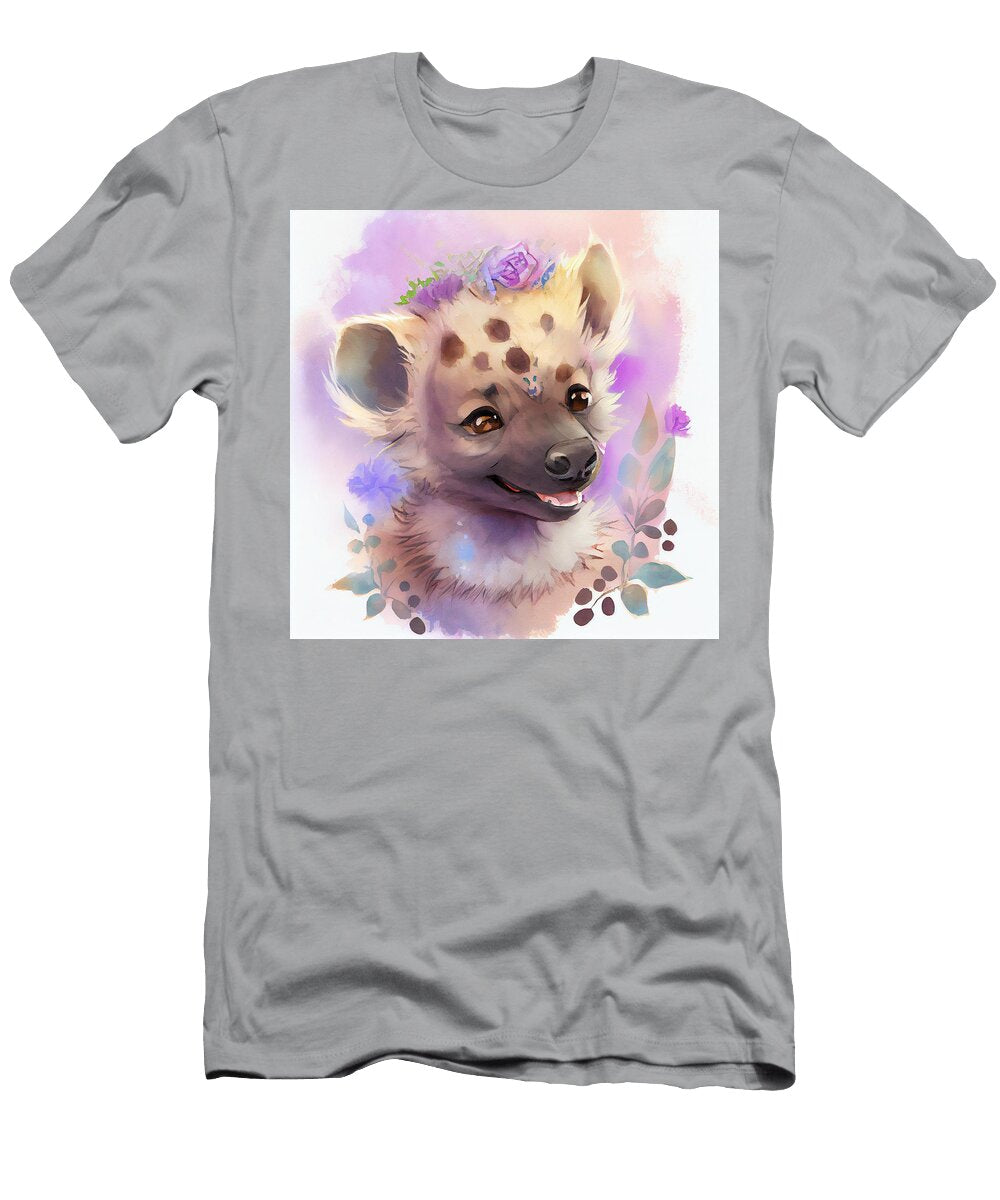 Watercolor Hyena Wall Art 1 Diginyall T-Shirt